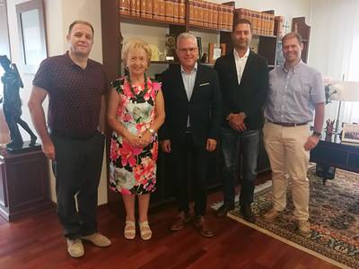 El alcalde de Salou y la presidenta de la Cámara de Comercio de Tarragona acercan posturas para impulsar proyectos de territorio