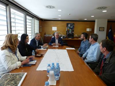 El Alcalde se reúne con la asociación de vecinos de Barenys