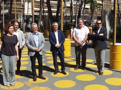 La remodelación de Carles Buïgas ya luce como zona peatonal
