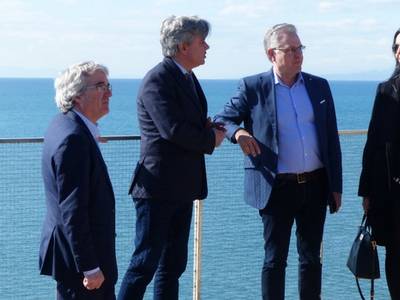 Salou muestra al subdelegado del gobierno los proyectos pendientes en el litoral de Cap Salou