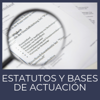 estatutos y bases de actuacion