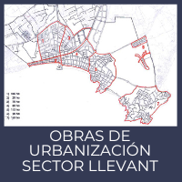 obras urbanización sector llevant