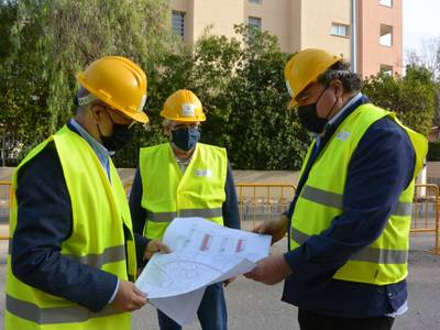 A buen ritmo, las obras de renovación urbana de la calle del Terrer y adyacentes