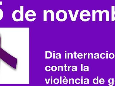 Salou se suma al Día Internacional para la eliminación de la violencia hacia las mujeres