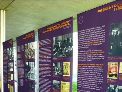 La exposición Lluís Companys, político hasta la muerte llega al TAS