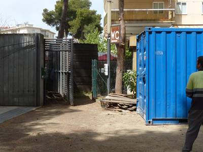 Comienzan las obras de construcción de un nuevo módulo sanitario en el Parque de la Ciudad