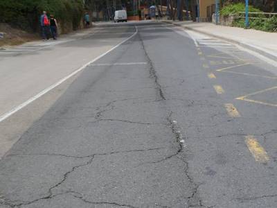 El ayuntamiento reparará el pavimento en diferentes viales en el casco urbano de Salou