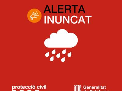 Alerta roja este lunes por intensidad de lluvia