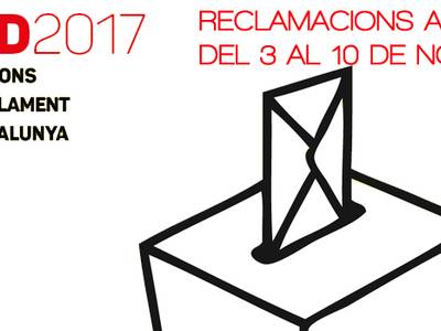 Hasta el próximo 10 de noviembre se podrán consultar las listas del censo electoral y presentar reclamaciones