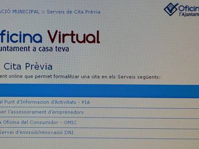 La petición de reserva de hora para tramitar el DNI en el Ayuntamiento ya se puede hacer pidiendo cita previa on line