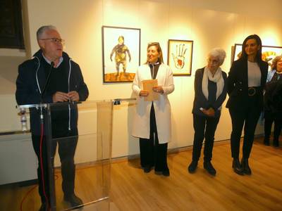 Buenafuente expone su lado más personal en la Torre Vella