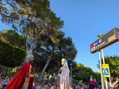 Calvià celebra la XXIV Trobada de Gegants con Salou como invitado de honor