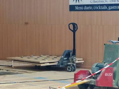 Comienzan las obras de reforma en el pabellón de deportes Salou Centro