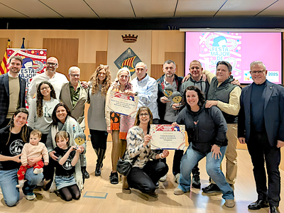 Confeti, Esplai  y Gastronòmica: las collas ganadoras del Cós Blanc 2025