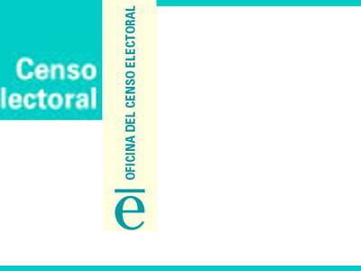Consulta de las listas del censo electoral
