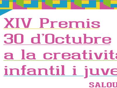 Cultura da a conocer las bases de la decimocuarta edición de los Premios 30 de Octubre a la creatividad infantil y juvenil