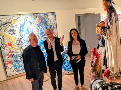 David Callau “inunda” la Torre Vella de Salou con 'Re/Taules”