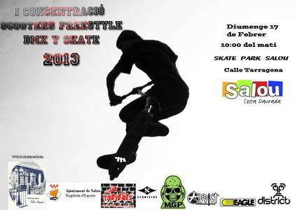 Deportes organiza la primera concentración de Scooters Freestyle BMX y de Skate en el Skate park Salou