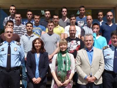 El alcalde de Salou clausura la formación de los futuros agentes de la Policía Local de Salou