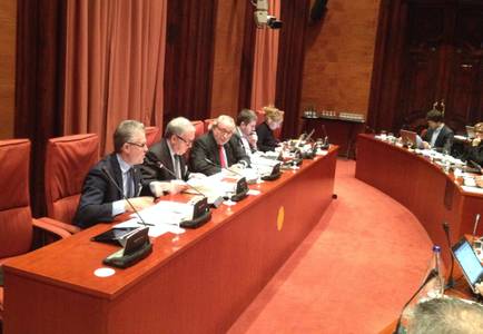 El alcalde de Salou defiende en la comisión de Economía, Finanzas y Presupuesto del Parlamento de Catalunya , las bondades y beneficios del BCN World