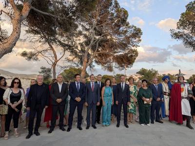El alcalde de Salou, Pere Granados, visita oficialmente Calvià en el marco del hermanamiento entre ambos municipios