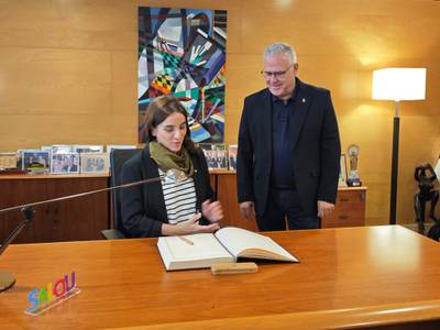 El alcalde de Salou se reúne con la consellera de Investigación y Universidades
