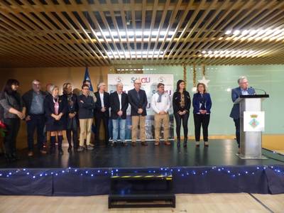 El alcalde de Salou, y la Corporación municipal, felicitan las fiestas a los funcionarios del Ayuntamiento