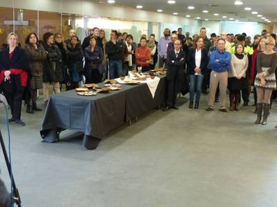 El alcalde de Salou, y la Corporación municipal, felicitan las fiestas a los funcionarios del Ayuntamiento