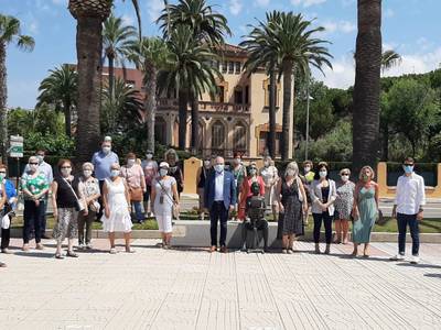 El alcalde Pere Granados agradece la responsabilidad y la actitud del Grup de Dones de Salou ante la pandemia del coronavirus