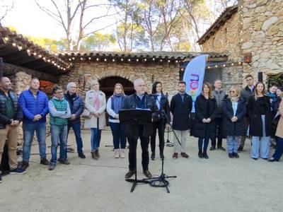 El alcalde Pere Granados celebra la felicitación de Navidad con un mensaje de unión y esperanza