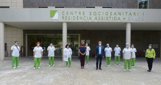 El alcalde Pere Granados pone en valor la dedicación y profesionalidad del personal del Centro Sociosanitario y Residencia Asistida STS de Salou