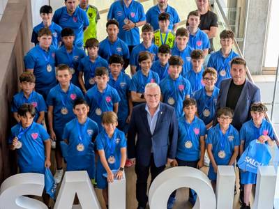 El alcalde Pere Granados reconoce los logros de los equipos de Fútbol Sala y Balonmano