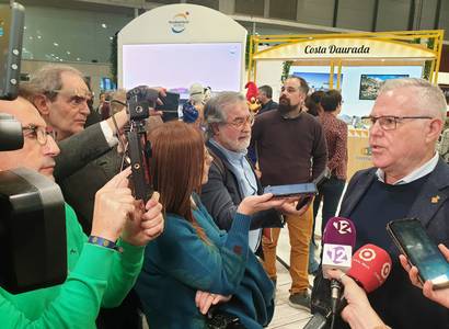 El alcalde Pere Granados reivindica en FITUR que la marca Salou tenga más presencia en las ferias y acciones promocionales