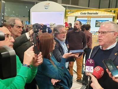 El alcalde Pere Granados reivindica en FITUR que la marca Salou tenga más presencia en las ferias y acciones promocionales