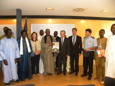 El alcalde recibe al jefe de la diplomacia religiosa senegalesa