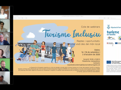 El alcalde y diputado provincial Pere Granados destaca el turismo inclusivo como fórmula que puede contribuir a la desestacionalización en la Costa Daurada