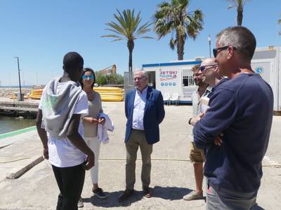 El alumnado de la Unidad de Escolarización Compartida (UEC) de Salou aprende varios oficios