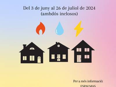 El Ayuntamiento de Salou abre una nueva convocatoria de las ayudas económicas para los gastos de suministros del hogar