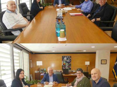 El Ayuntamiento de Salou firma los convenios con las entidades Cáritas y Eluzai, para este año 2023
