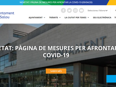 El Ayuntamiento de Salou incorpora una asistente virtual en sus portales web, para que la ciudadanía pueda resolver dudas sobre el COVID-19