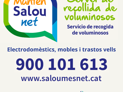 El Ayuntamiento de Salou informa a la ciudadanía sobre el servicio gratuito de recogida de objetos voluminosos para mantener las calles más limpias y respetar la convivencia de vecinos y vecinas