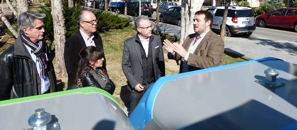 El Ayuntamiento de Salou presenta un nuevo sistema de recogida de basura