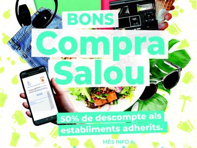 El Ayuntamiento de Salou retoma la campaña 'Bons Compra Salou', con nuevos descuentos para compras en los comercios del municipio