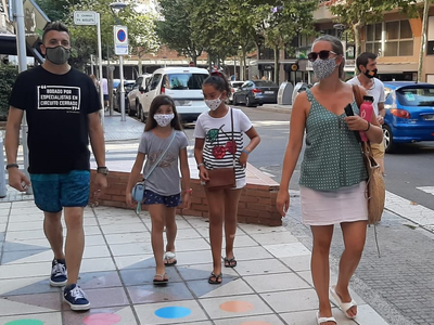 El Ayuntamiento de Salou valora positivamente el cumplimiento mayoritario del uso obligatorio de mascarillas por parte de la ciudadanía