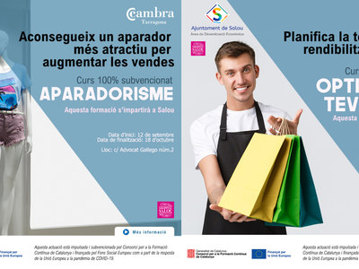 El Ayuntamiento de Salou y la Cambra de Comerç de Tarragona impulsan dos nuevos cursos para el sector comercial