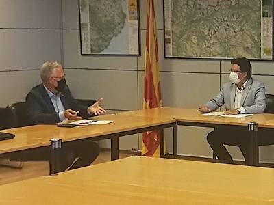El Ayuntamiento de Salou y la Secretaría de Territorio y Movilidad de la Generalitat acuerdan estudiar mejoras en el actual servicio ferroviario, para adaptarlo a las necesidades