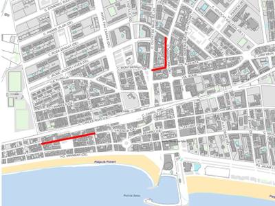 El Ayuntamiento informa de afectaciones al tráfico, debido a las obras de mejora de las instalaciones eléctricas, en las calles València y Barcelona