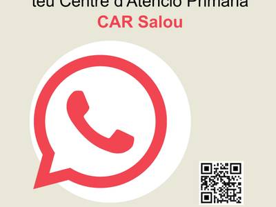 El Centro de Alta Resolución (CAR) de Salou incorpora un nuevo canal de comunicación con la ciudadanía, mediante WhatsApp