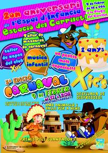 El Club Xic's organiza mañana sábado el Carnaval infantil
