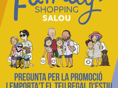 El comercio salouense obsequia a la clientela con regalos durante el verano, en el marco de la campaña Family Shopping Salou